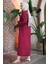 Elbise Bordo - 27289 5