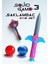 Squid Game 3 Saklambaç Oyun Seti - Squid Knife - Squid Key - Squid Red Ball - Squid Blue Ball 1