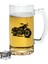 Motorcu Baskılı Bira Bardağı - Bira Bardak 1