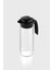 Daisy 1500 ml Siyah Kapaklı Gravürlü Cam Sürahi 111023 2