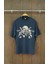 Foo Fighters San Fernando Oversize Kısa Kollu Koyu Lacivert Tshirt 1