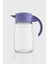 Spiro 1700 ml Mor Kapaklı Cam Sürahi 111031 1