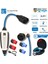 Çantalı Premium Plus Set 16A&32A 2.8-22KW 5m Ev Prizli Wifi+Bluetooth Monofaze & Trifaze Ac Mobil Şarj (Wallbox) 1