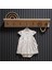 Kız Bebek Cute Cats Elbise Ekru 34086 1