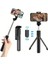 GA66 3in1 Bluetooth Selfie Çubuğu Tripod Canlı Yayın Standı Telefon Tutucu Katlanabilir Genişletilebilir Deklanşörlü Monopod 1