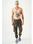 Kahverengi Kargo Cepli Jogger Pantolon 4