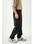 Siyah Baggy Kargo Pantolon 3