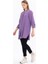1076 Büyük Beden Desen Detaylı Düğmeli Tunik Günlük Tunik 14231304201076 Qks Günlük Tunik #23-103 3