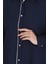 Taş Detaylı Tunik Lacivert - 27432 4