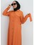 1633 Tunik Önden Düğmeli Beli Bağlamalı Cebi Taşlı Tunik Qys Tunik #247-03# 3