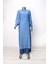 61057 Tunik Önden Düğmeli Bel Bağlamalı Tansel Tunik Qys Tunik #24-053 1