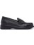Kadın Siyah Deri Comfort Loafer 25AFD1503FT 1