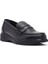 Kadın Siyah Deri Comfort Loafer 25AFD1503FT 6