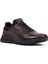 Erkek Kahverengi Bağcıklı Deri Casual Sneaker 25WFD650014 6