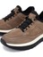 Erkek Vizon Bağcıklı Nubuk Deri Casual Sneaker 25WFD6417V3 10