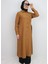 1633 Tunik Önden Düğmeli Beli Bağlamalı Cebi Taşlı Tunik Qys Tunik #247-03# 3
