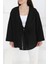 Bağlamalı Kimono Siyah - 27388 3