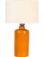 Delhi Turuncu Seramik Abajur 1