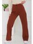 Şerit Detaylı Spor Pantolon Kahve - 27084 1