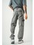 Gri Baggy Kargo Pantolon 5