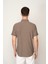 Kül Regular Fit Kısa Kol Erkek Gömlek E1004 5