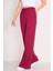 Beli Lastikli Pantolon Bordo - 27074 2