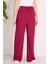 Beli Lastikli Pantolon Bordo - 27074 3