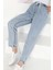 Tensel Pantolon Acik Mavi - 27163 3