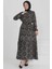 Belden Bağlamalı Elbise Ekru - 27496 2