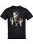 2pac Tupac Baskılı Unisex Siyah Tshirt 1