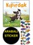 Arabalı Sticker Hediye - Okul Öncesi Resimli Kitaplar - Afacan Köpek Kıpırdak 1