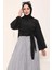 Siyah Tesettür Tunik 27034 4