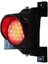 Ledli Tekli Sinyal Verici, Trafik Lambası 100 mm 2