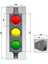 Üçlü Ledli Oto Sinyal Verici, Trafik Lambası 100 mm 2