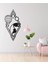 Geometrik Desen Tasarımlı Dünya Haritası Temalı Dekoratif Modern Metal Duvar Tablosu 3