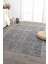 Ares Gri Antrasit Halı Yıkanabilir Kaymaz Taban Şönil Kilim Dokuma Pamuk Taban Kilim NV01 50 x 80 cm 1