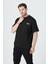 %100 Pamuk Erkek Relax Fit Rahat Kalıp Bisiklet Yaka Basic Düz Kısa Kollu Baskılı Tişört TNT-009 5