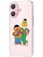 Iphone 16 Uyumlu Desenli Lüx Şeffaf Silikon Kılıf MNL10 1