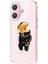 Iphone 16 Uyumlu Desenli Lüx Şeffaf Silikon Kılıf MNL22 3