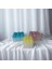 Multi Bubble Üçlü Set Soft Pastel Renkli Mum 1