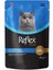 Reflex Plus Jöle Içinde Ton Balıklı ve Alabalıklı Pouch Yetişkin Konserve Kedi Maması 85 gr 1