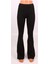 Kadın Siyah Renk Ispanyol Paça Tayt Pantolon 1