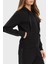 New Regular Fit Kapüşonlu Yaka Logolu Sweat W5YQ05KBYE2 Bayan Sweat W5YQ05 Kbye2 Jblk 1