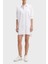 Pamuklu Oversize Fit Cepli Mini Gömlek Elbise LV047C022GYAA Bayan Elbise LV047C022G Yaa 2
