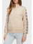 Britney Pamuklu Logolu Regular Fit Dik Yaka Sweat V2YQ16KB3P2 Bayan Sweat V2YQ16 KB3P2 A90F 1