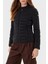 New Vona Kapitoneli Regular Fit Bisiklet Yaka Logolu Mont W5YL13WHDQ0 Bayan Mont W5YL13 Whdq0 Jblk 1
