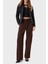 New Vona Kapitoneli Regular Fit Bisiklet Yaka Logolu Mont W5YL13WHDQ0 Bayan Mont W5YL13 Whdq0 Jblk 2