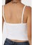 Pamuklu Slim Fit Kare Yaka Logolu Top LV047C908GYAA Bayan Top LV047C908G Yaa 2
