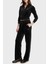 Couture Taşlı Regular Fit Yüksek Bel Kadife Jogger Pantolon V3BB26K0232 Bayan Pantolon V3BB26 K0232 Jblk 2