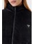 Couture Taşlı Regular Fit Dik Yaka Kısa Mont V4BL03K0232 Bayan Mont V4BL03 K0232 Jblk 5